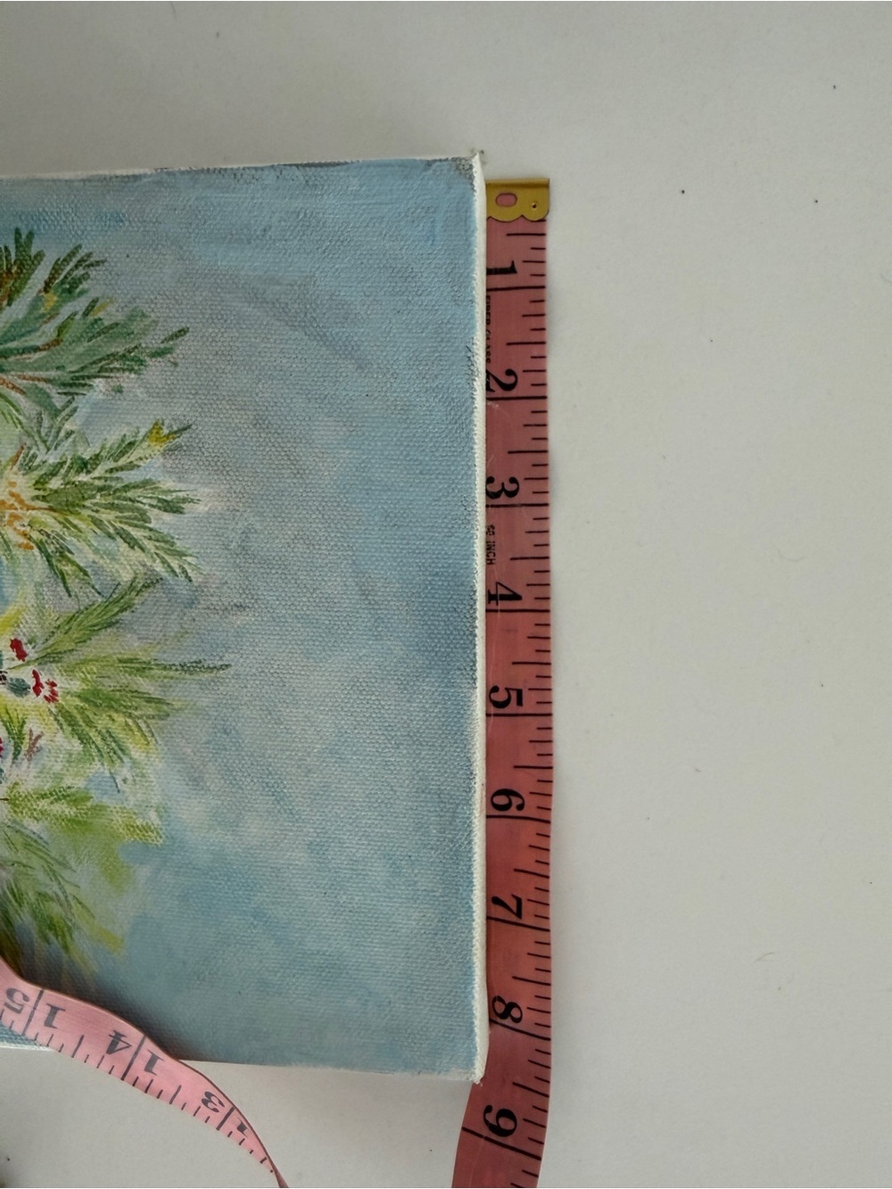 Original Marina del Rey Oil Painting Coastal
Palm Tree, California, 8.5x10” - Picture 5 of 5